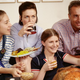 Image for article titled Thanksgiving Affords Nation Rare Opportunity To Eat Large Amounts Of Food While Watching Football